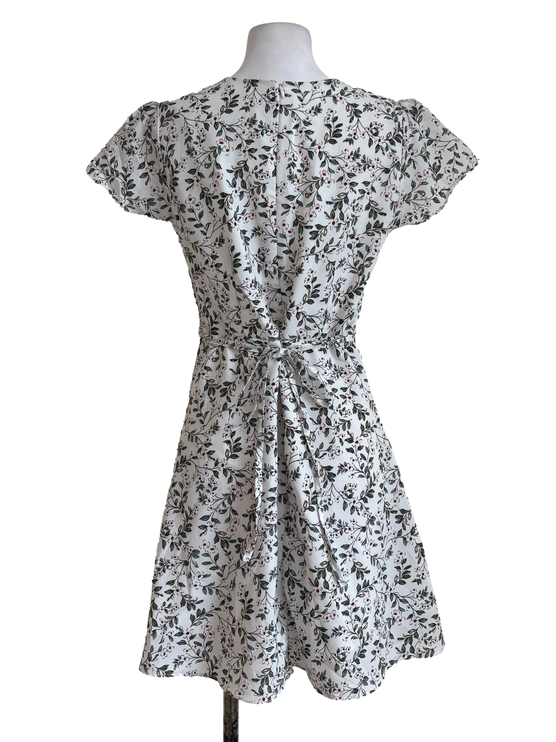 White Floral Sundress - Image 2