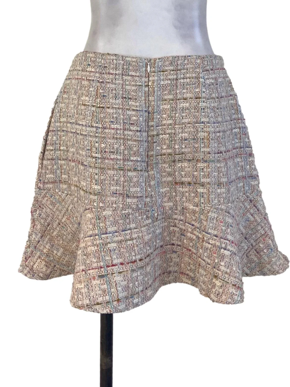White Flounced Skorts - Image 2