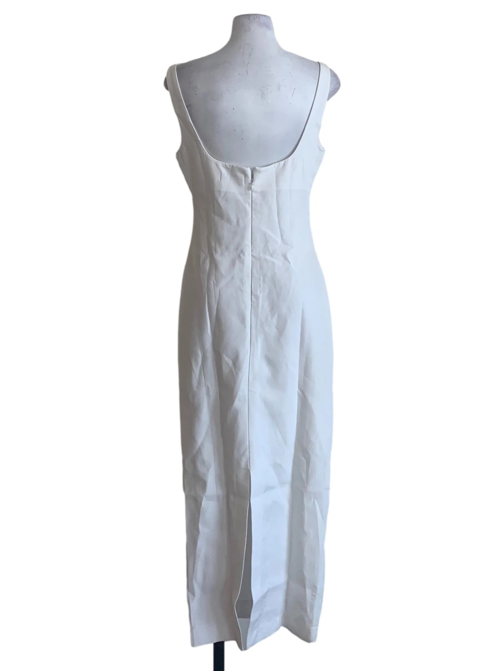 White Sheath Dress - Image 2
