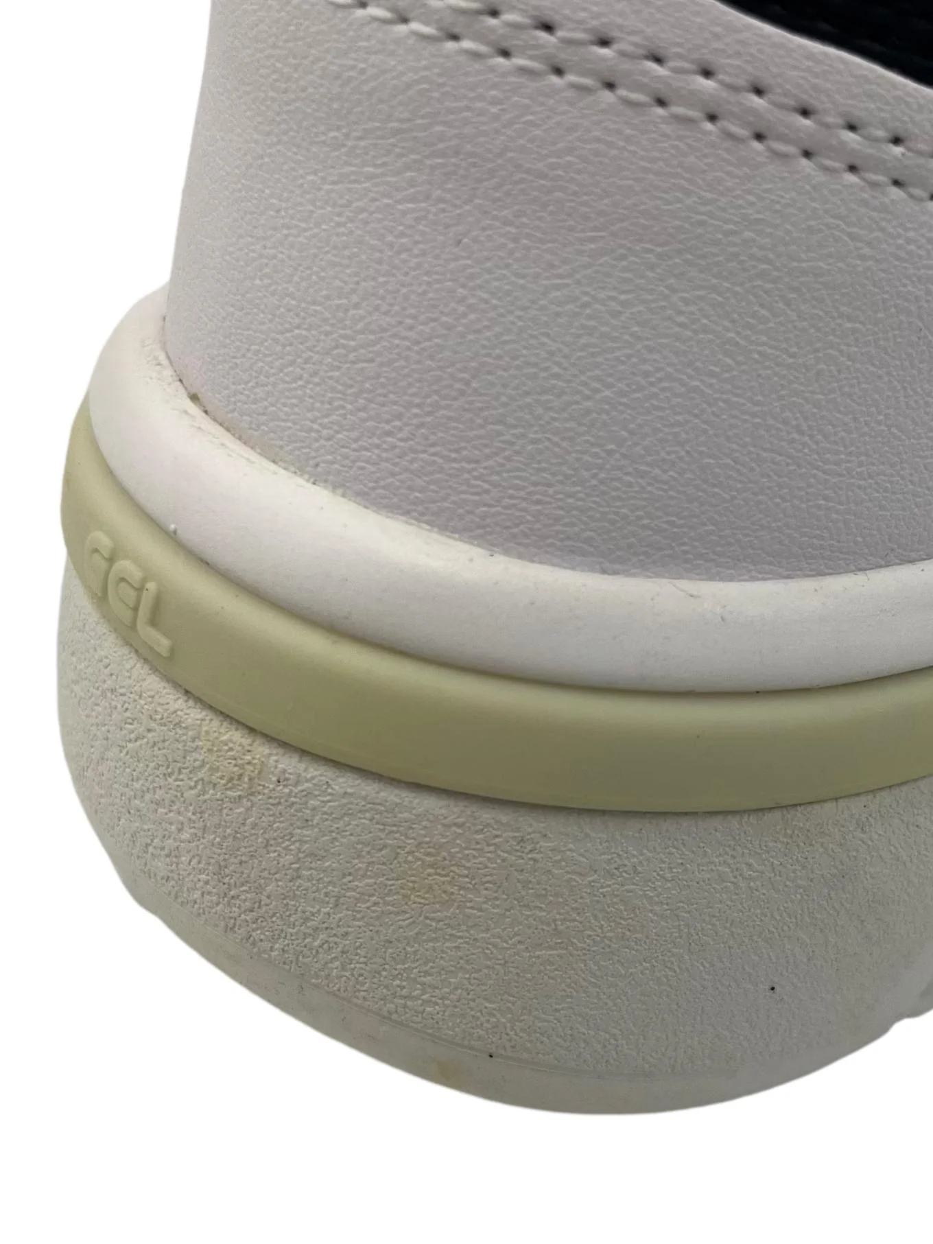 White Sneakers With Black Details - Image 7