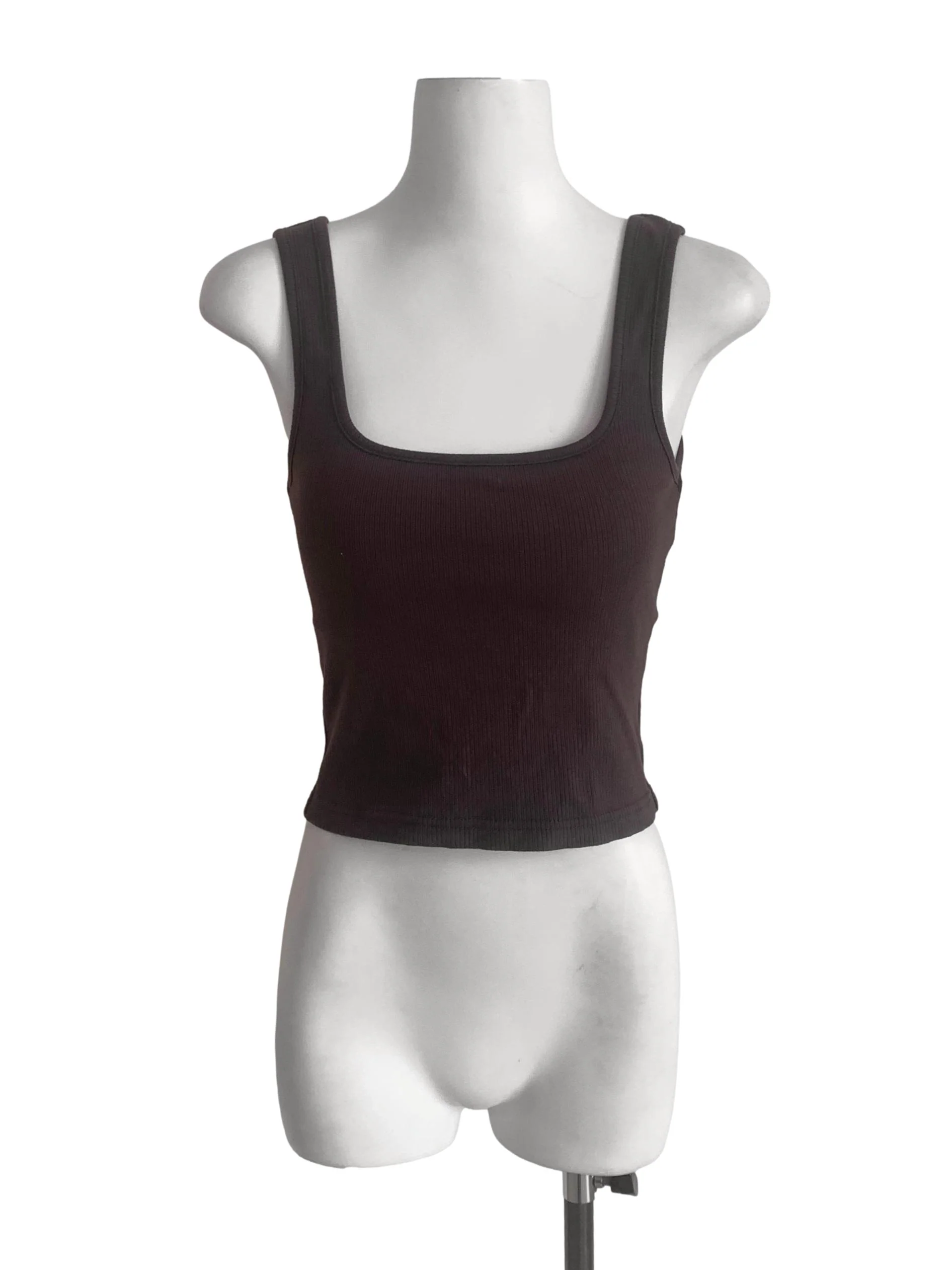 Wood Brown Tank Top